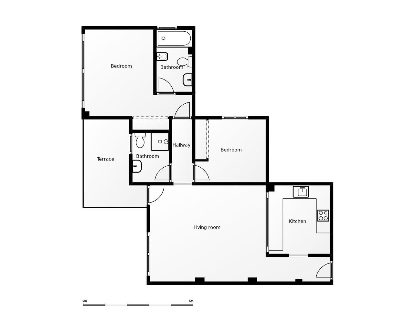2 bedroom apartment/ lmb1777 in La Manga Del Mar Menor