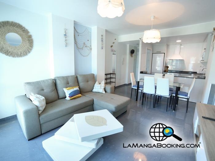 apartamento de dos dormitorios /lmb1778 en La Manga Del Mar Menor