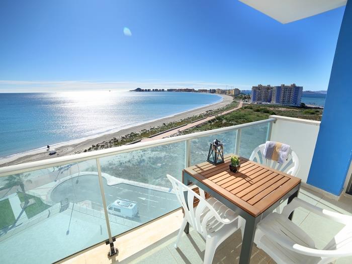 2 bedroom Mediterranean view apartment/ lmb1785 in La Manga Del Mar Menor